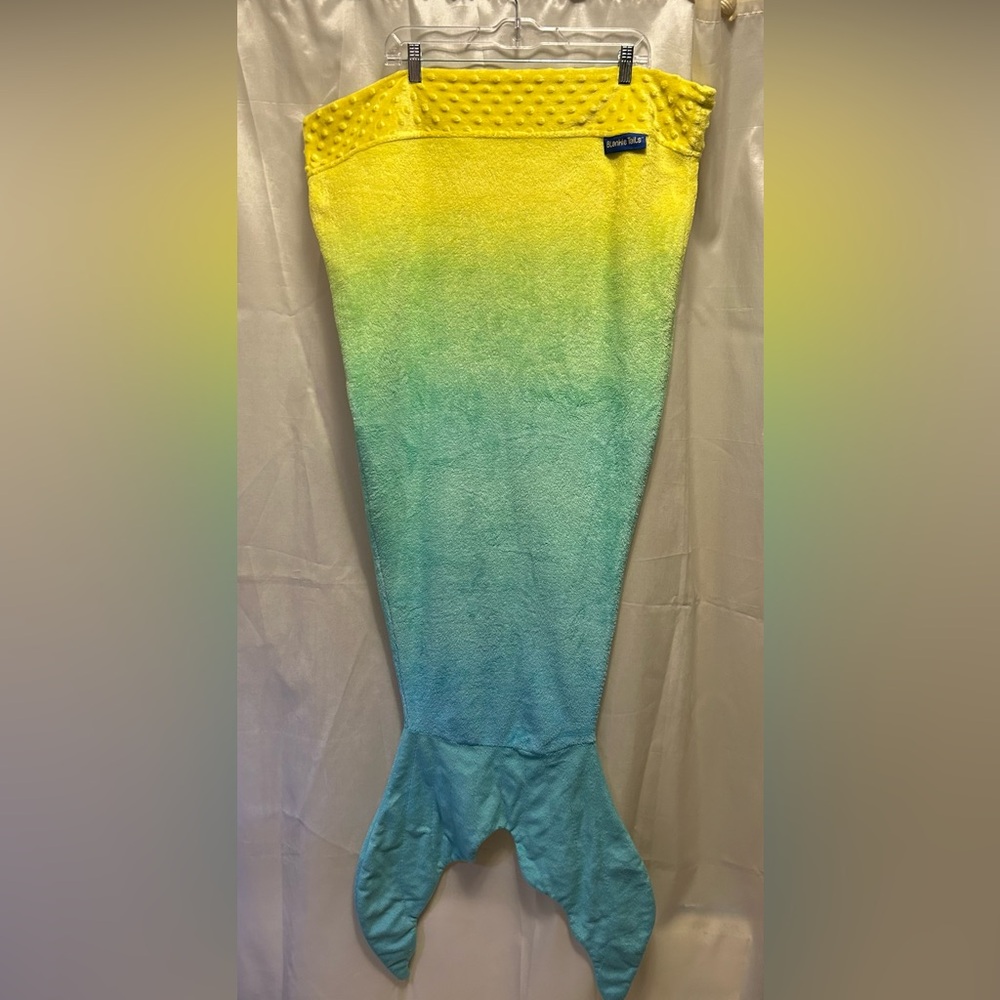 Mermaid tail blanket